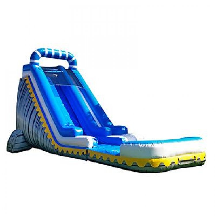 22' Skyline waterslide w/pool