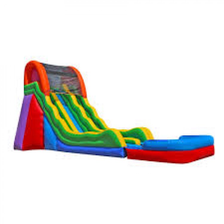 20' Fun Time Slide With Pool