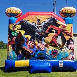 Justice League Bouncer Slide Combo dry