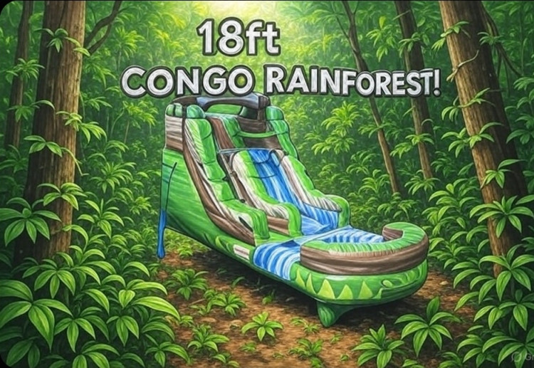 18ft Congo Rainforest with pool