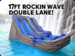 17' Rockin Wave Dual lane with pool